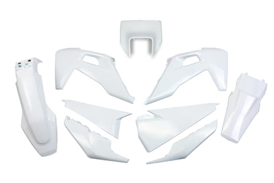 Ufo plast verkleidungssatz trim kit ufo husqvarna oem white
