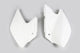 Ufo plast seitenverkleidung side covers ufo kawasaki white