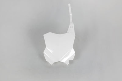 Ufo plast startnummerntafel start number plate ufo kawasaki white