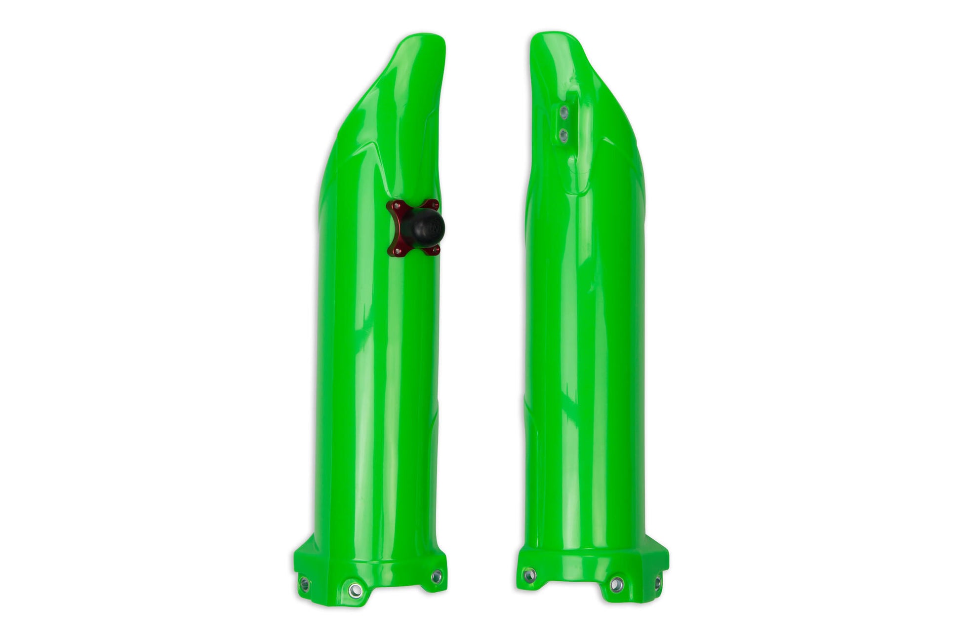 Ufo plast gabelprotektor fork protectors ufo kawasaki green