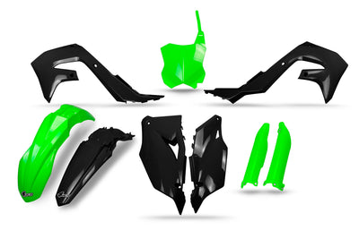 Ufo plast verkleidungssatz trim kit ufo kawasaki limited