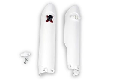 Ufo plast gabelprotektor fork protectors ufo ktm white