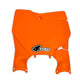 Ufo plast startnummerntafel start number plate ufo ktm orange