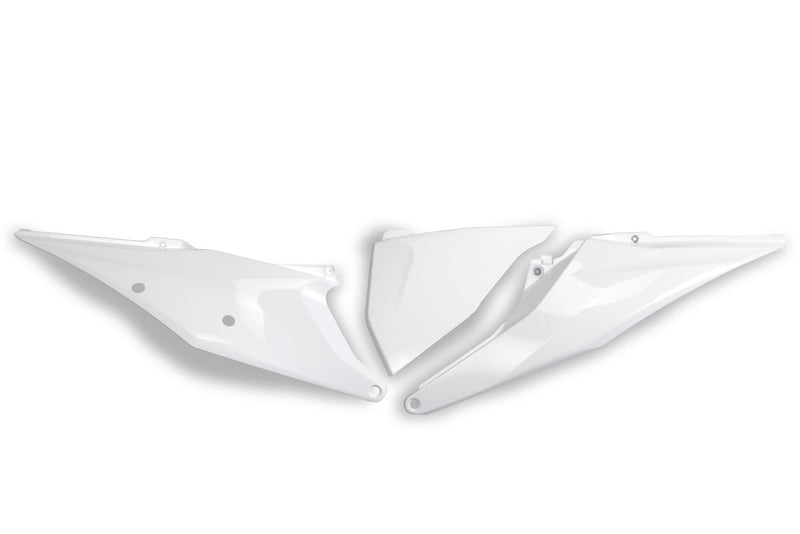 Ufo plast seitenverkleidung side covers ufo ktm white