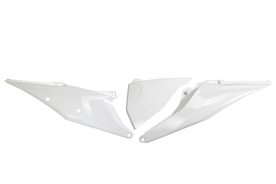 Ufo plast seitenverkleidung side covers ufo ktm white
