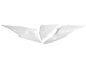 Ufo plast seitenverkleidung side covers ufo ktm white