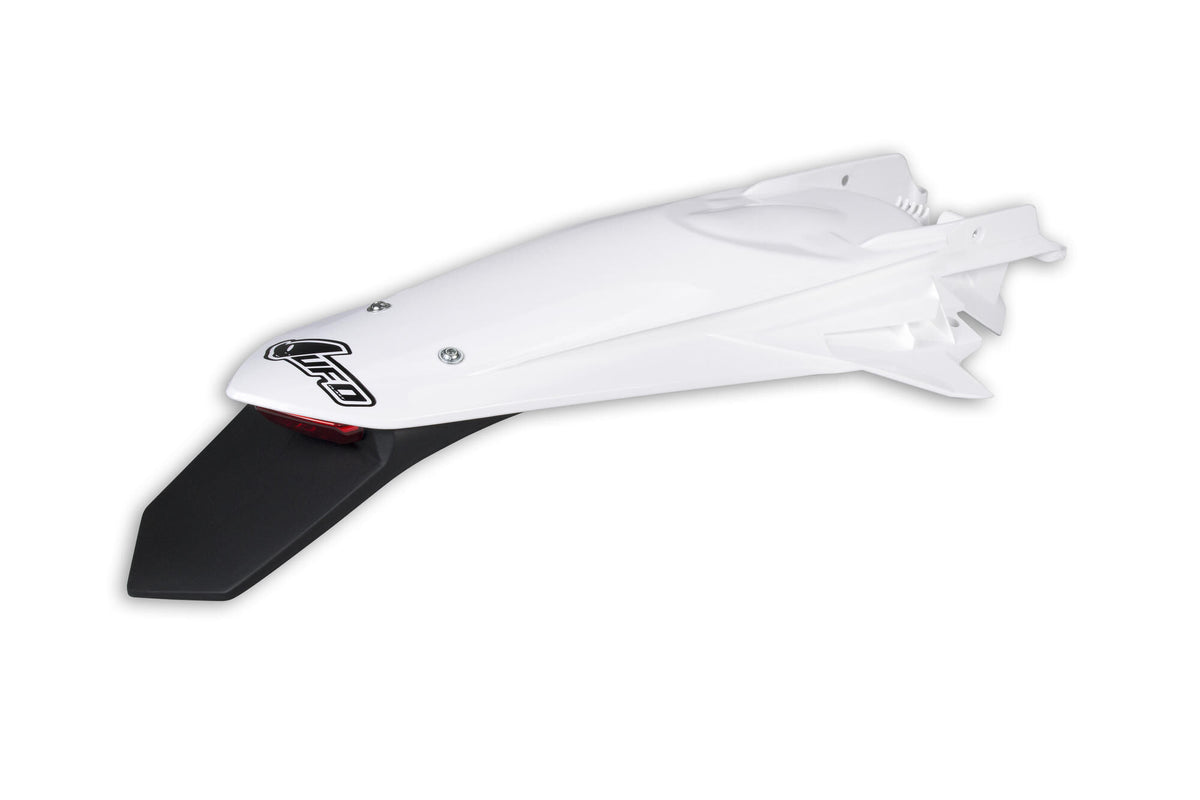 Ufo plast kotflügel rear mudguard ufo ktm led white