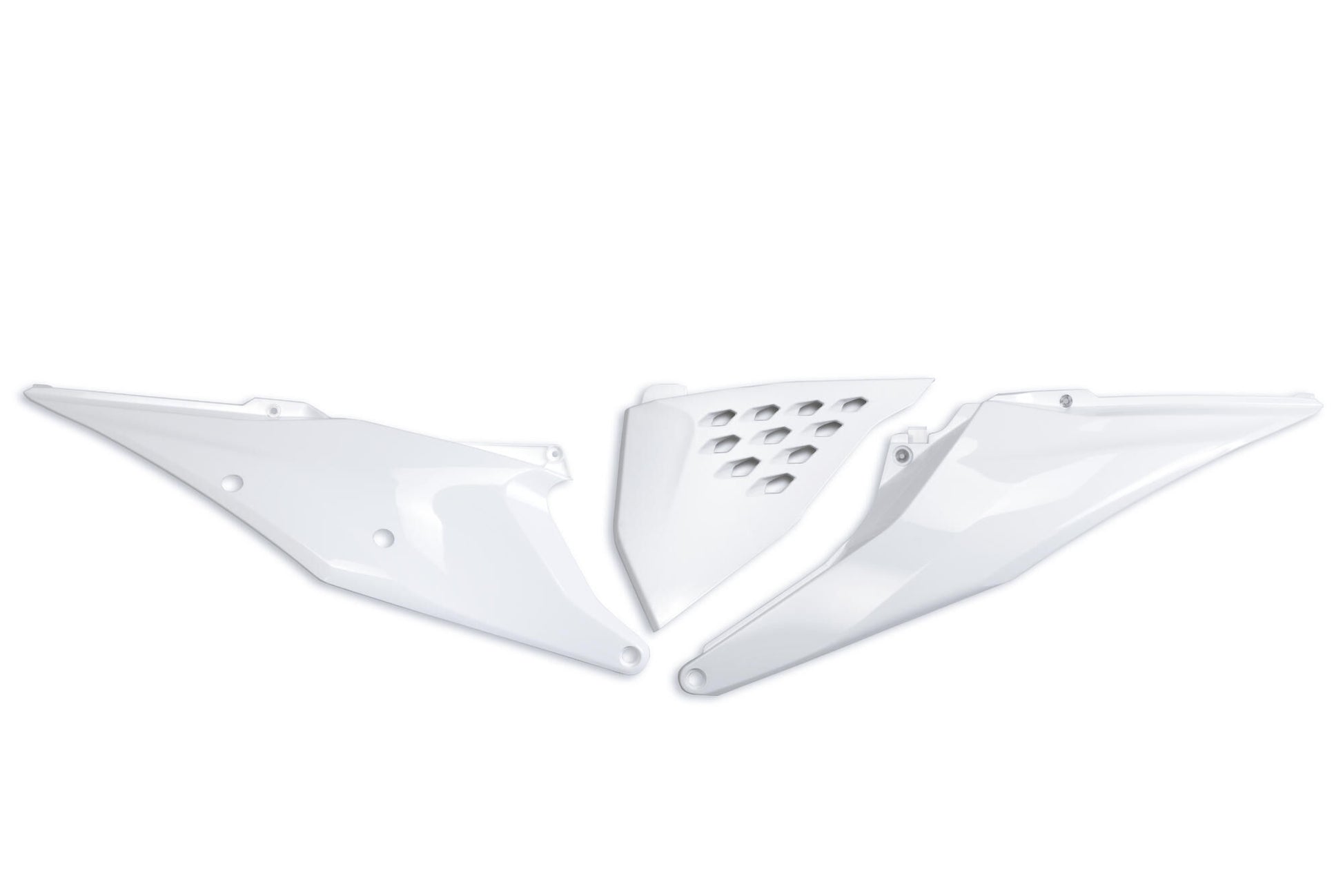 Ufo plast seitenverkleidung side covers ufo ktm white
