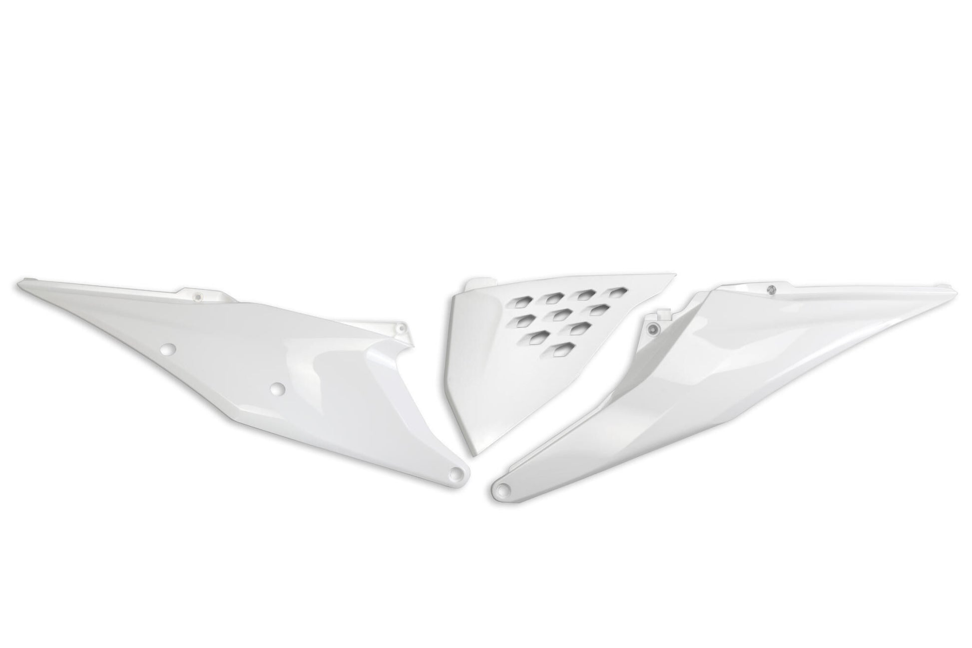 Ufo plast seitenverkleidung side covers ufo ktm white