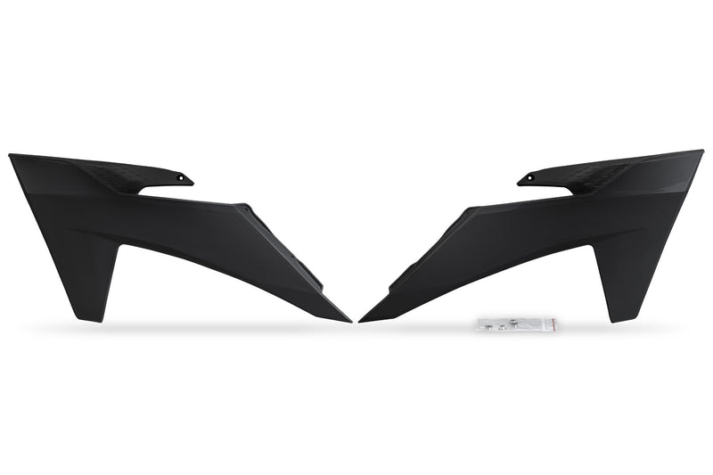 Ufo plast kühlerabdeckung radiator covers ufo ktm black