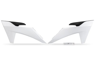 Ufo plast kühlerabdeckung radiator covers ufo ktm white