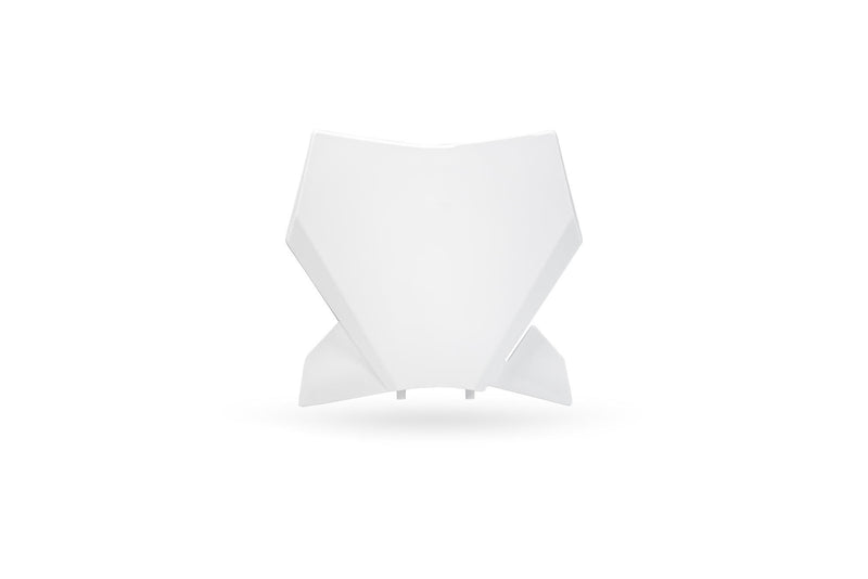 Ufo plast startnummerntafel start number plate ufo ktm white