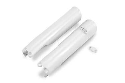 Ufo plast voorvork bescherming fork protectors ufo ktm white