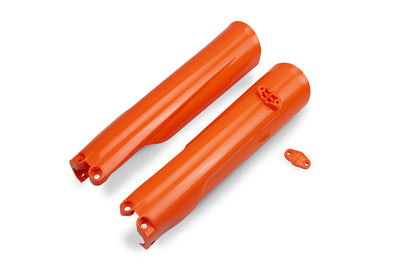 Ufo plast voorvork bescherming fork protectors ufo ktm orange