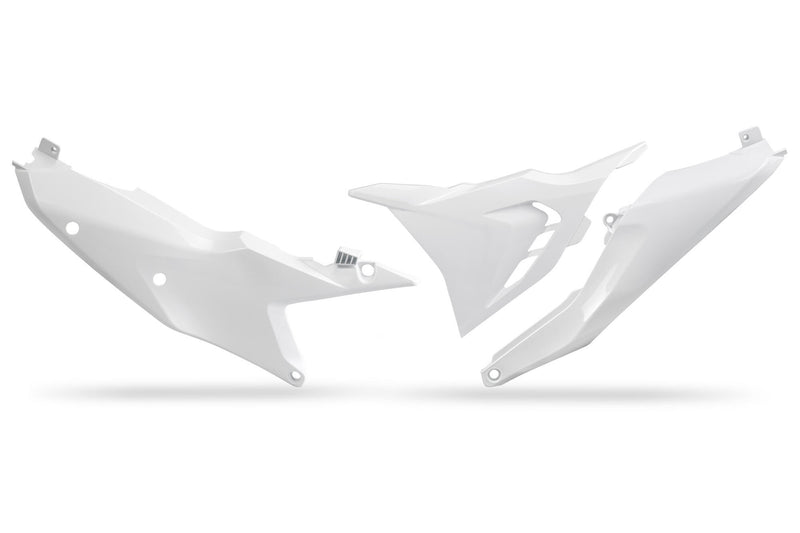 Ufo plast seitenverkleidung side covers ufo ktm white