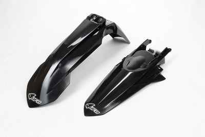 Ufo plast kotflügelsatz mudguard set ufo ktm black