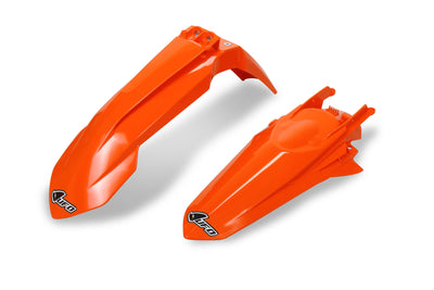 Ufo plast spatbordset mudguard set ufo ktm orange