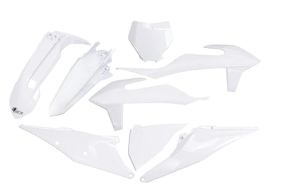 Ufo plast verkleidungssatz trim kit ufo ktm white