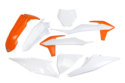 Ufo plast verkleidungssatz trim kit ufo ktm oem orange white
