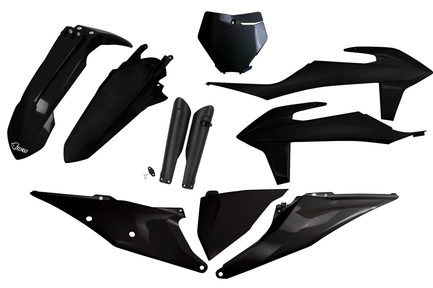 Ufo plast kappenset trim kit ufo ktm black