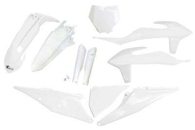 Ufo plast verkleidungssatz trim kit ufo ktm white
