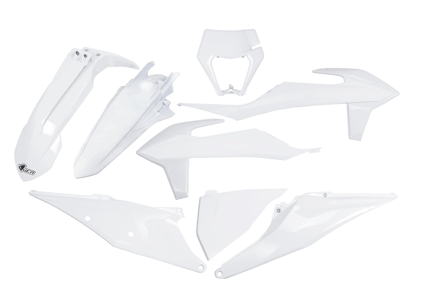 Ufo plast verkleidungssatz trim kit ufo ktm white