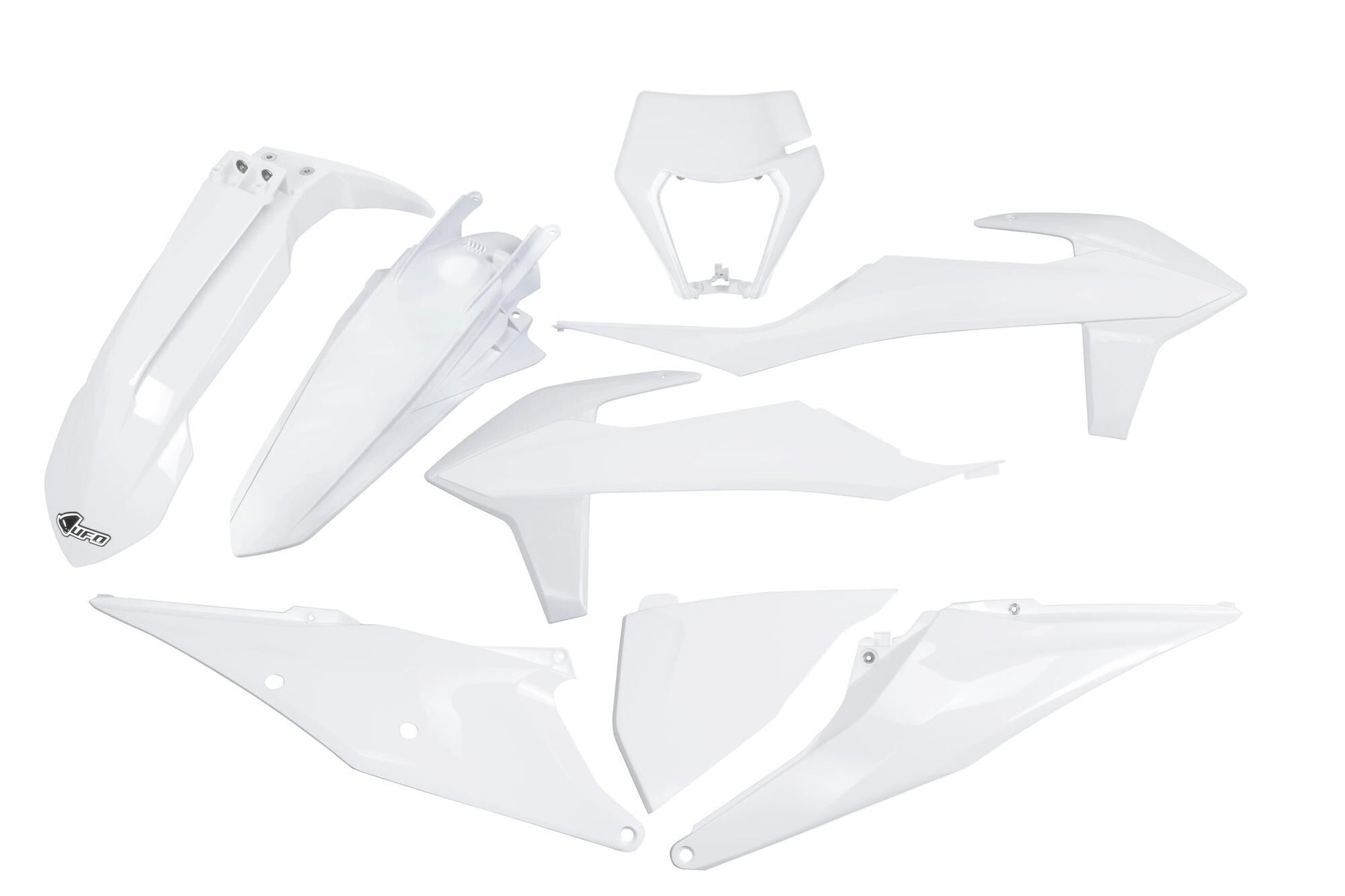 Ufo plast verkleidungssatz trim kit ufo ktm white