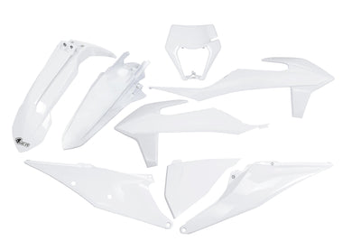 Ufo plast verkleidungssatz trim kit ufo ktm white