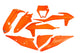 Ufo plast verkleidungssatz trim kit ufo ktm orange