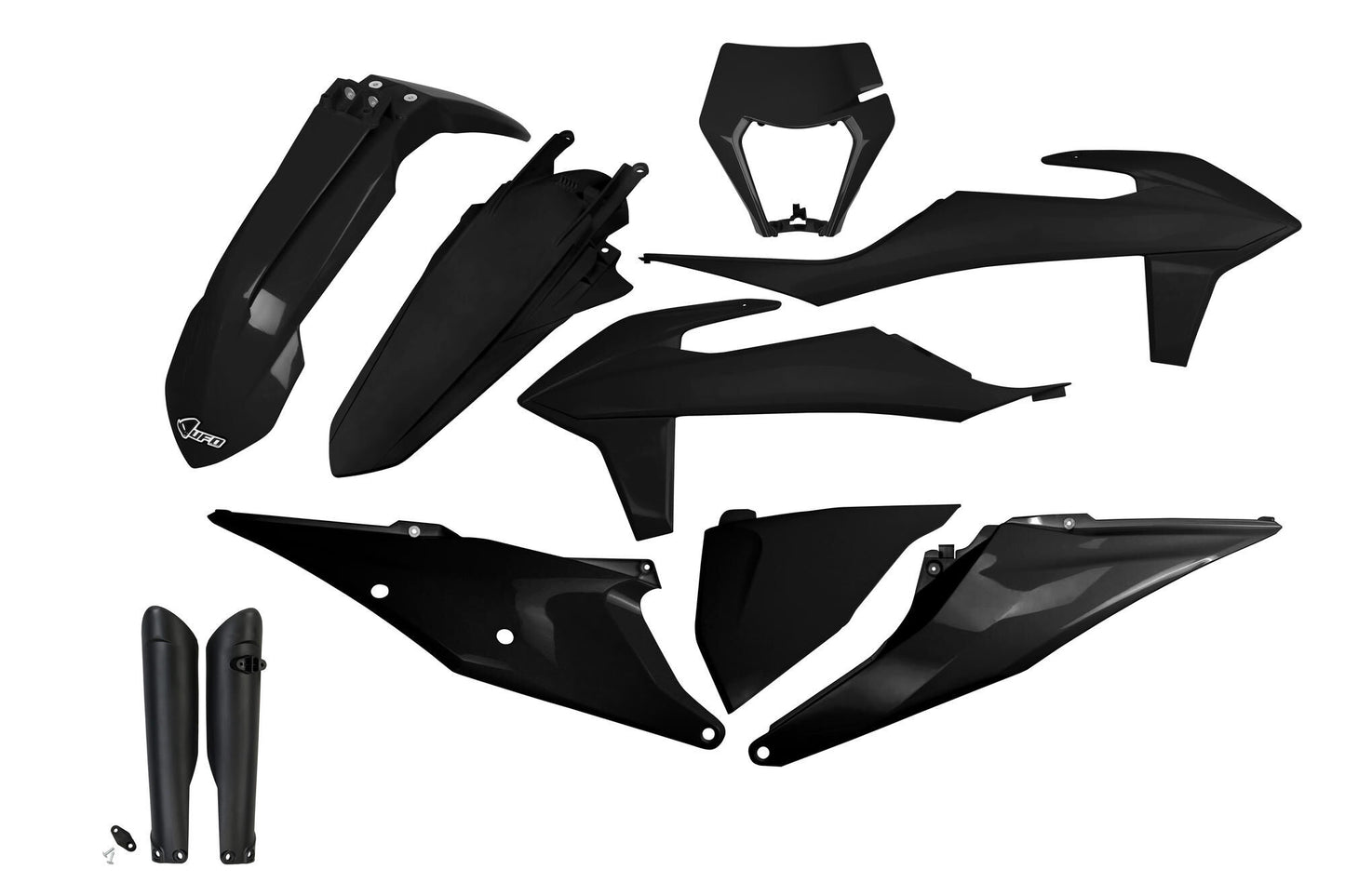 Ufo plast kappenset trim kit ufo ktm black
