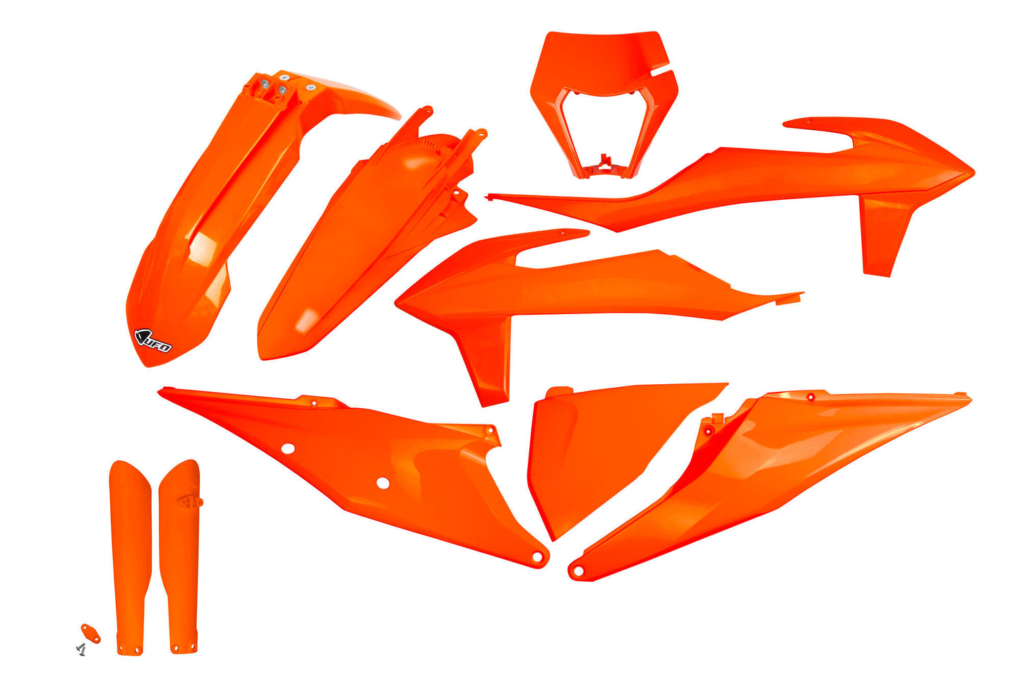 Ufo plast kappenset trim kit ufo ktm orange