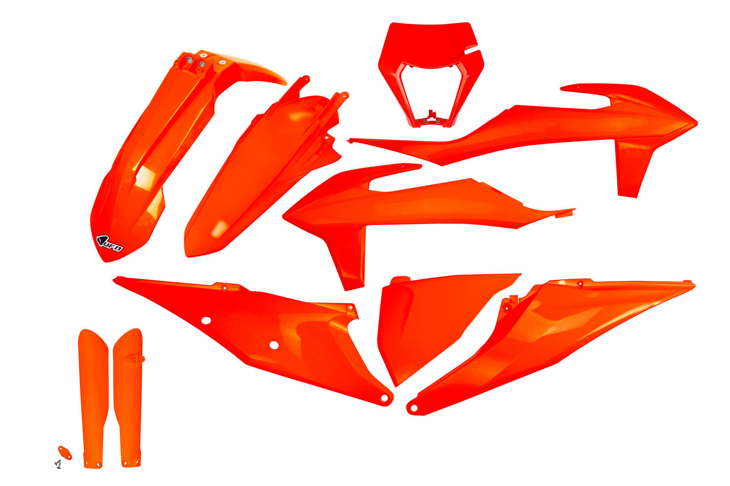 Ufo plast kappenset trim kit ufo ktm orange