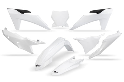 Ufo plast verkleidungssatz trim kit ufo ktm white