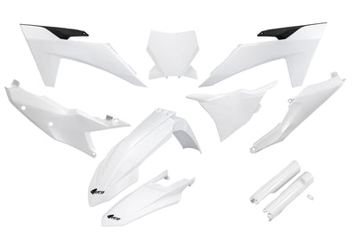 Ufo plast verkleidungssatz trim kit ufo ktm white