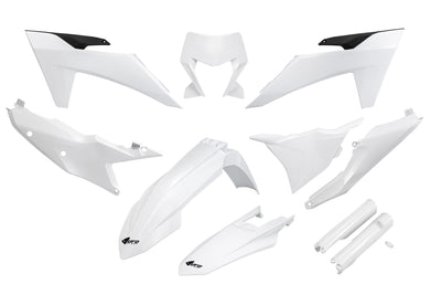 Ufo plast verkleidungssatz trim kit ufo ktm white