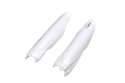 Ufo plast gabelprotektor fork protectors ufo yamaha white