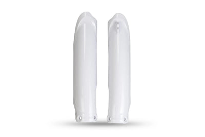Ufo plast gabelprotektor fork protectors ufo yamaha white
