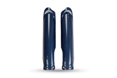 Ufo plast voorvork bescherming fork protectors ufo yamaha blue