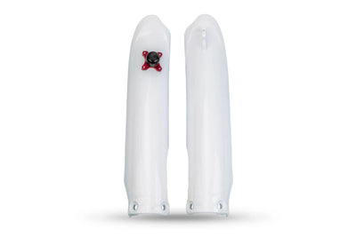 Ufo plast gabelprotektor fork protectors ufo yamaha white