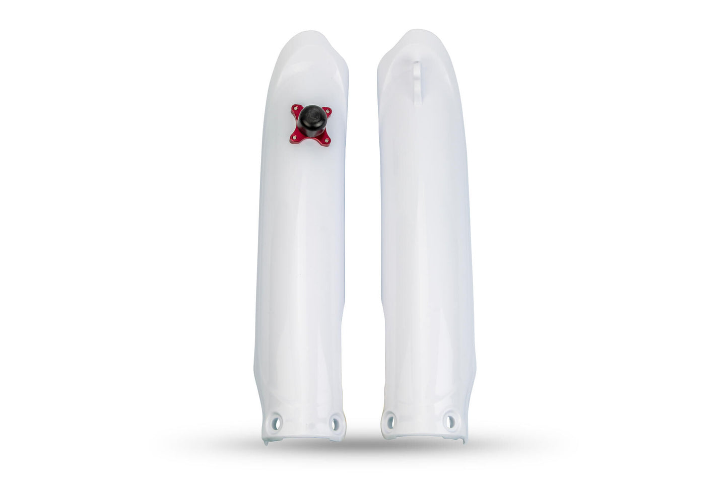 Ufo plast voorvork bescherming fork protectors ufo yamaha white