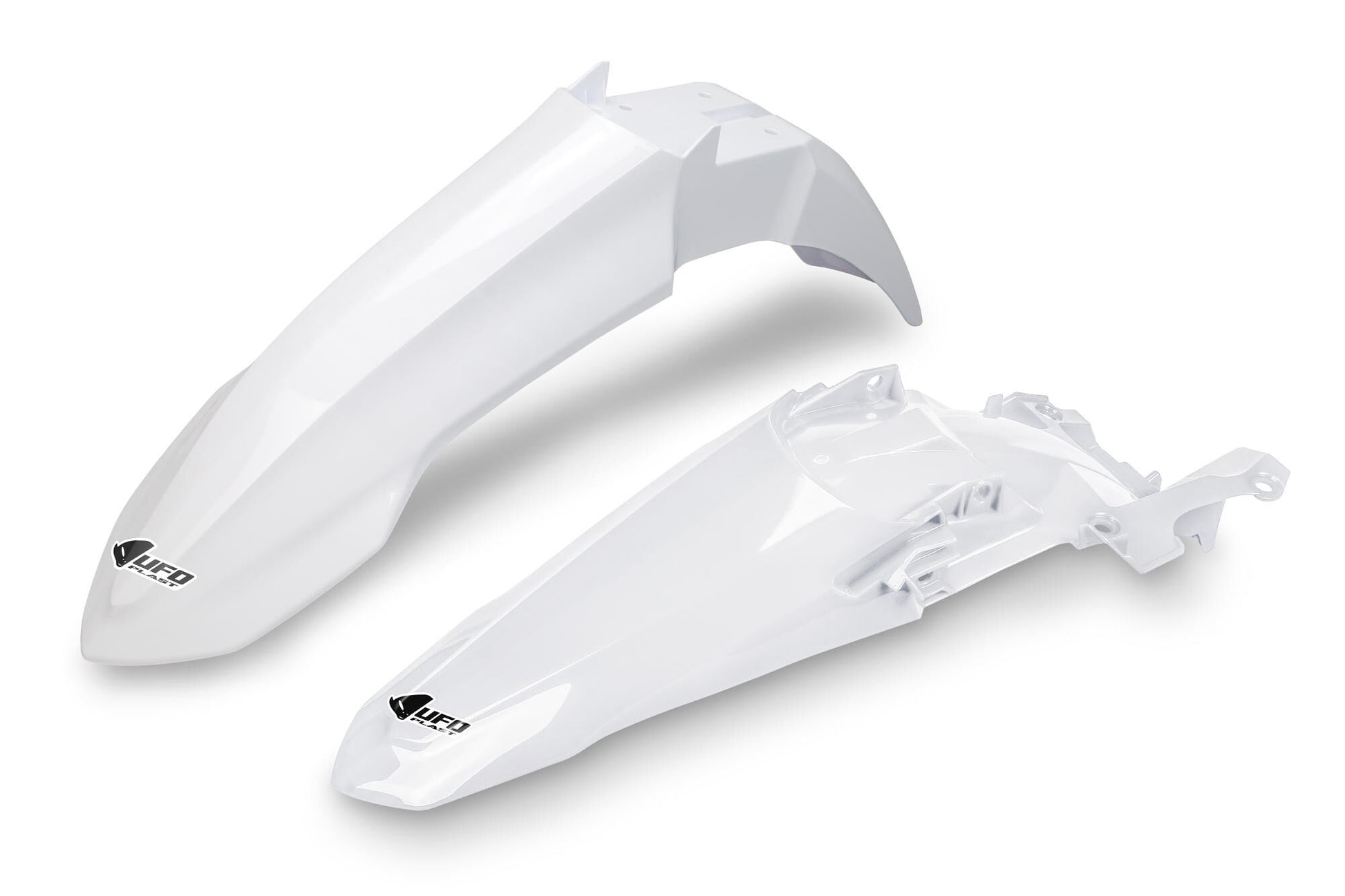 Ufo plast kotflügelsatz mudguard set ufo yamaha white