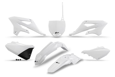Ufo plast verkleidungssatz trim kit ufo yamaha white