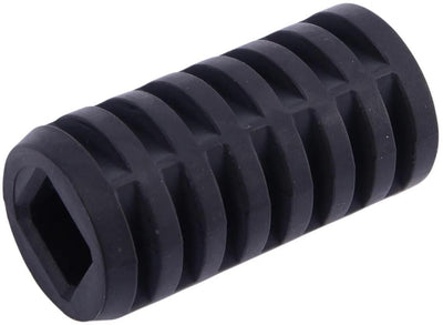 Buzzetti voetsteun rubber footrest rubber eckig 18 mm