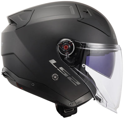 Ls2 jethelm of603 infinity ii solid helmet infinity ii black matt gr. l