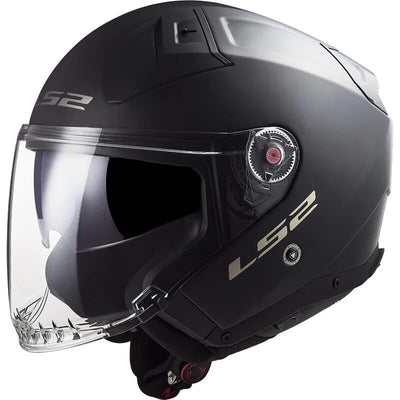 Ls2 jethelm of603 infinity ii solid helmet infinity ii black matt gr. s