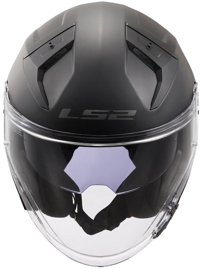 Ls2 jethelm of603 infinity ii solid helmet infinity ii black matt gr. s