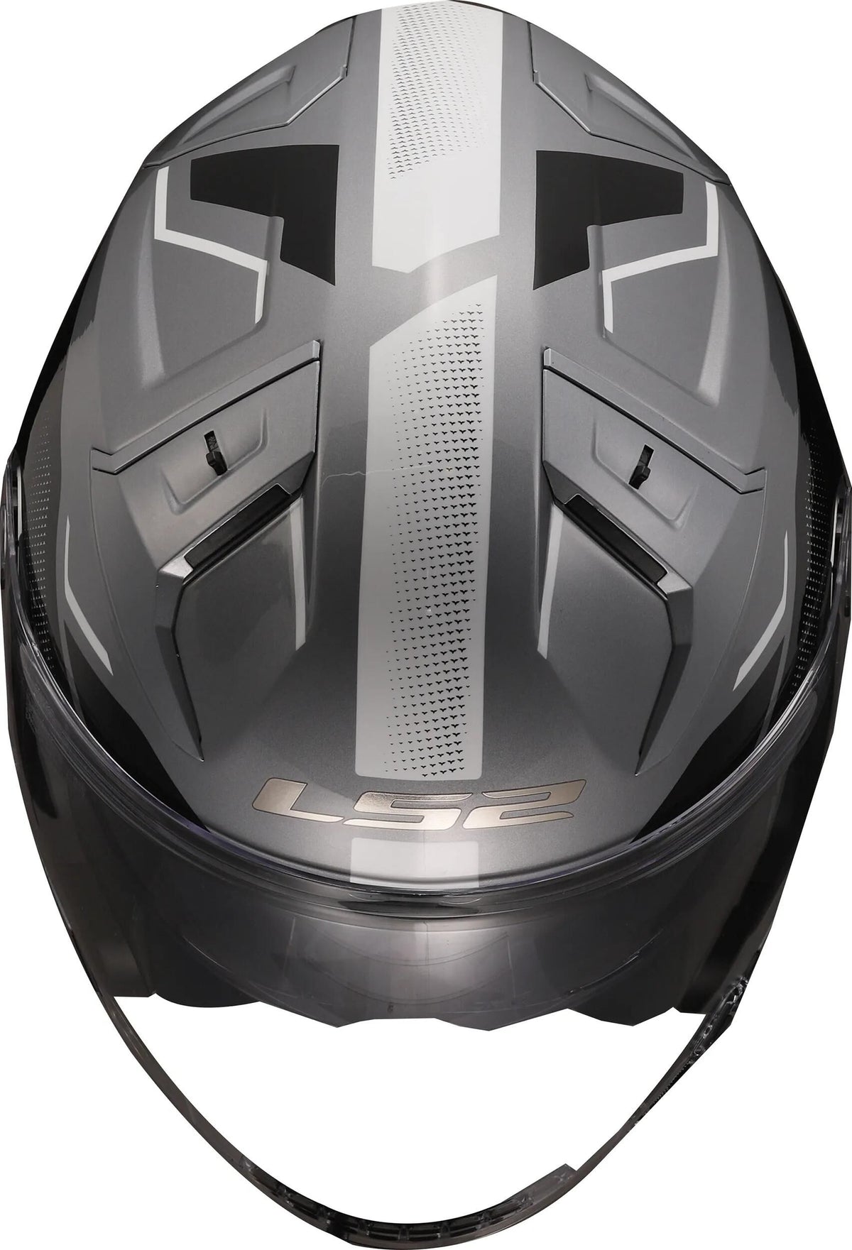 Ls2 jethelm of603 infinity ii veyron helmet infinity ii grey white gr. l