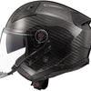 Ls2 jethelm of603 infinity ii carbon solid helmet infinity ii carbon black gr. xl