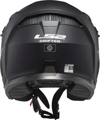 Ls2 modulaire helm of606 drifter solid helmet drifter black matt gr. l
