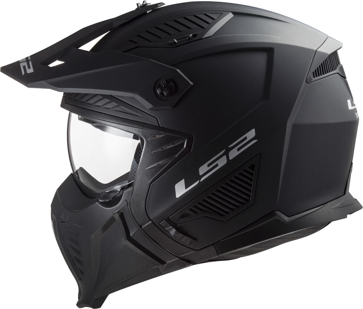 Ls2 modulaire helm of606 drifter solid helmet drifter black matt gr. m